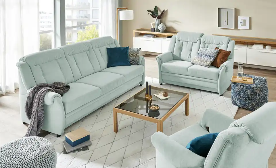 Polstermöbel Oelsa Einzelsofa mit Vorziehfunktion Andorra BHT 224|102|98 cm