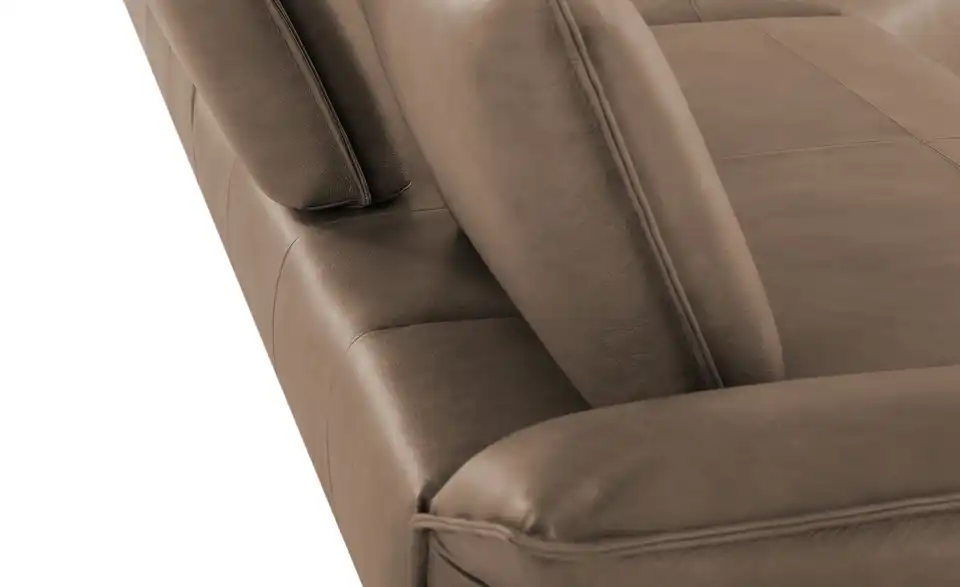 W.SCHILLIG Ecksofa aus Echtleder Bonnie BHT 340|85|272 cm, Leder