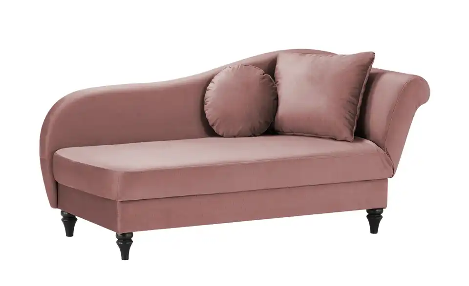 Recamiere Nadja BHT 190|92|85 cm, Samt