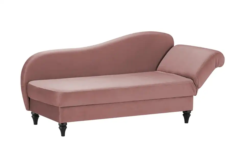 Recamiere Nadja BHT 190|92|85 cm, Samt