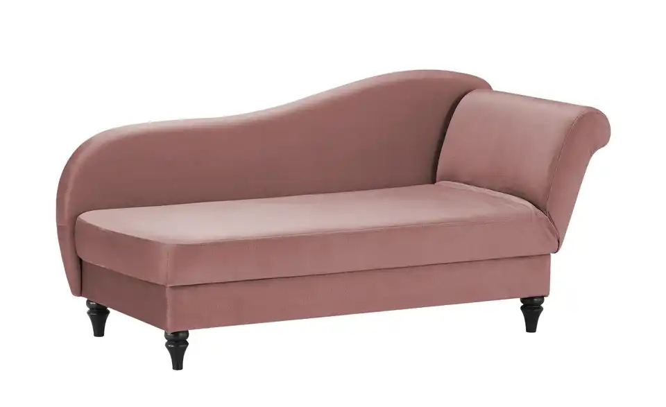 Recamiere Nadja BHT 190|92|85 cm, Samt