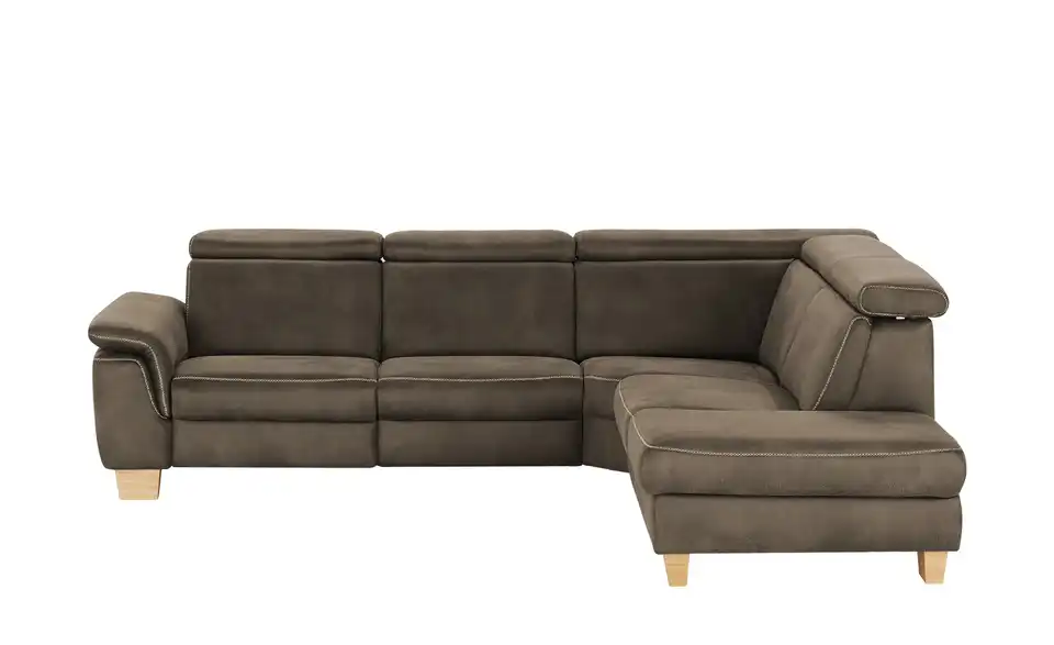 meinSofa Ecksofa Beata BHT 270|80|233 cm, Mikrofaser