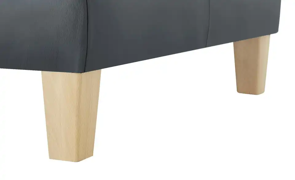 Recamiere aus Leder Bena BHT 213|86|97 cm, Leder