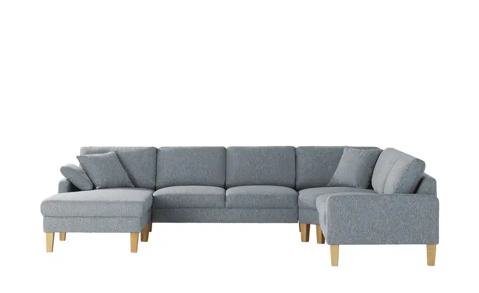 Wohnlandschaft Bena BHT 331|89|263 cm, Flachgewebe