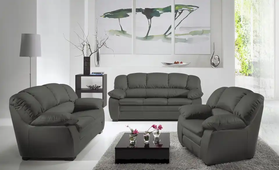 uno Ledersofa aus Echtleder Casino BHT 159|88|92 cm, Leder