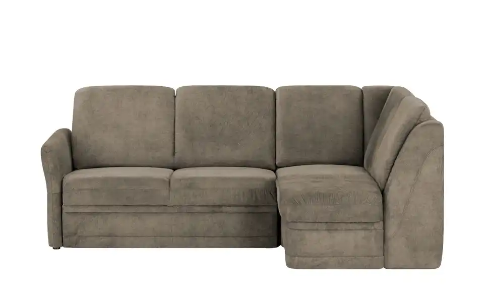 Polstermöbel Oelsa Ecksofa Luna BHT 224|91|160 cm, Mikrofaser