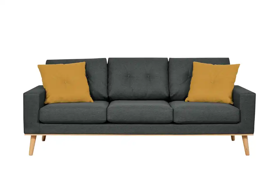 Sofa, 3-sitzig Cristy BHT 211|88|86 cm, Flachgewebe