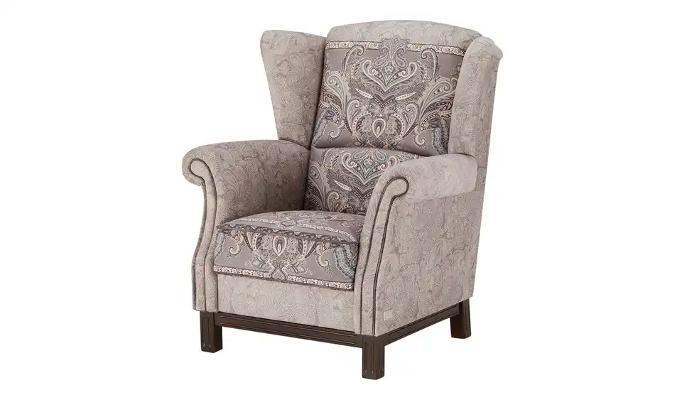 bassetti by SCHRÖNO Sessel aus Velours Salina BHT 90|106|93 cm, Velours