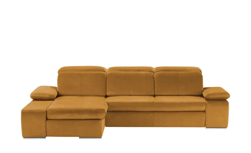 switch Ecksofa aus Mikrofaser Avilla BHT 285|86|187 cm, Mikrofaser in Velours-Optik