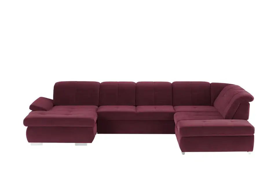 Lounge Collection Wohnlandschaft Mikrofaser Affair BHT 371|100|260 cm, Mikrofaser