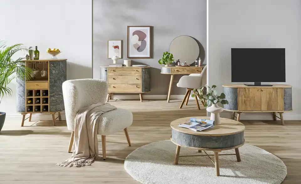 Sessel Thessa BHT 64,5|80|76 cm, Kunstfaser