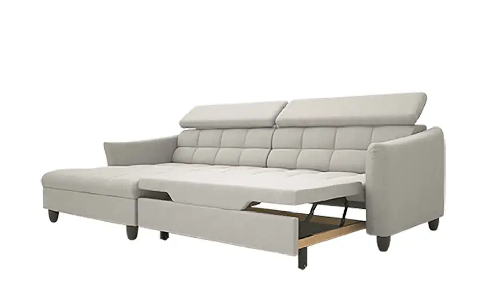 Ecksofa Prado BHT 270|85|174 cm, Velours
