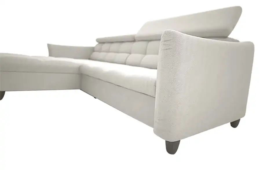 Ecksofa Prado BHT 270|85|174 cm, Velours