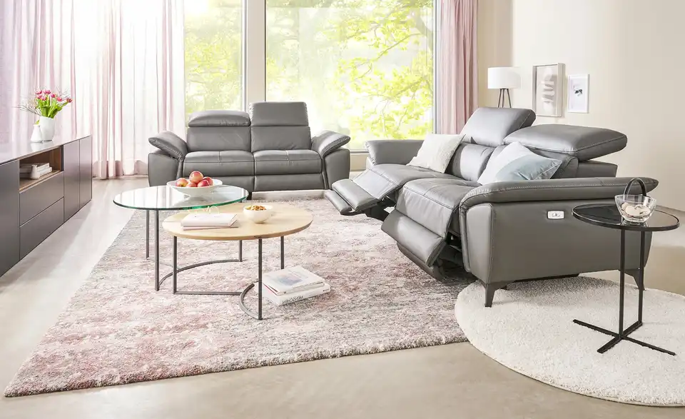 uno Sitzgruppe 2-teilig Danae Leder uno Sitzgruppe 2-teilig Danae Leder