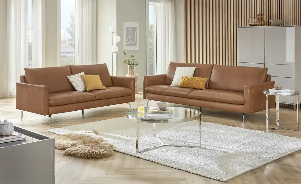 Natuzzi Editions Einzelsofa Echtleder C 083 BHT 198|84|90 cm, Leder