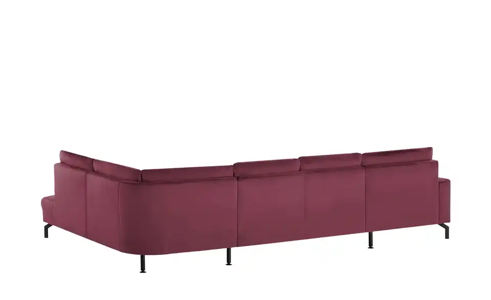 meinSofa Wohnlandschaft Grace BHT 332|89|220 cm, Velours