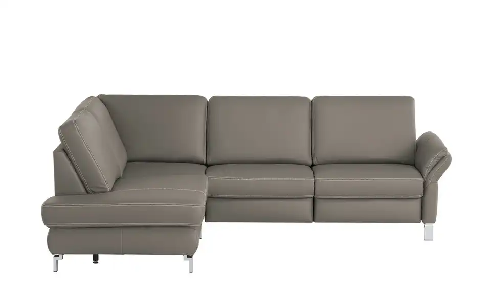medium Ecksofa Medium Plus BHT 265|89|200 cm, Leder