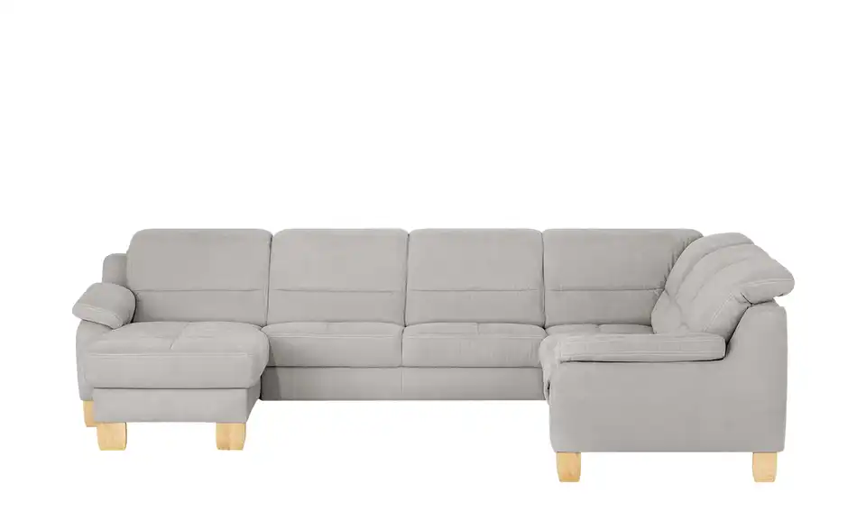 meinSofa Wohnlandschaft aus Mikrofaser Hanna BHT 322|84|254 cm