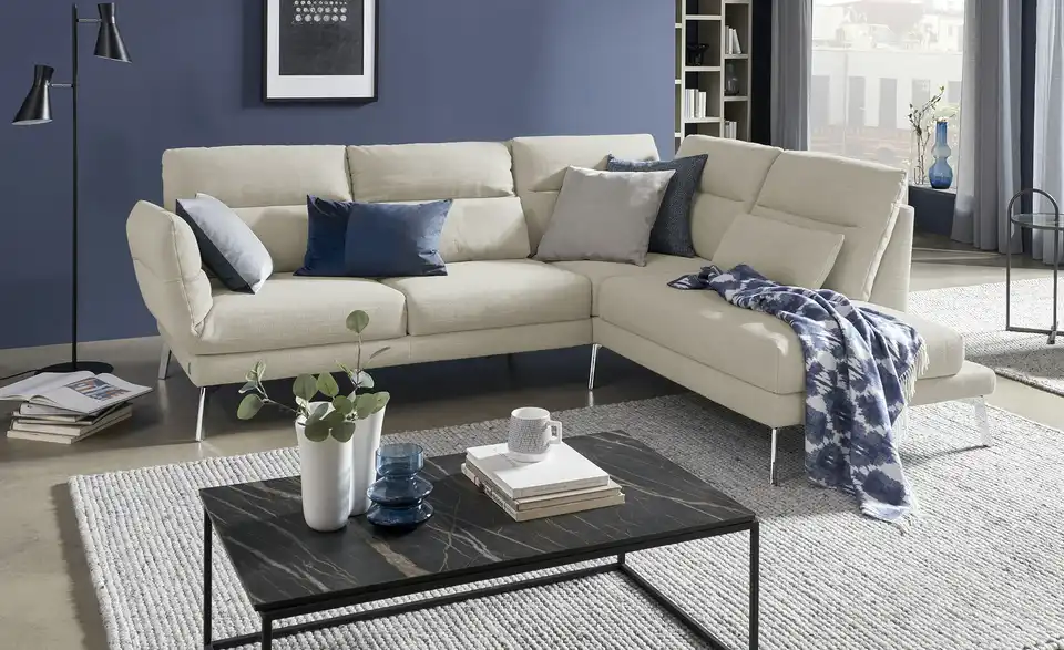 Max Schelling Ecksofa Sentence BT 250|208 cm, Flachgewebe
