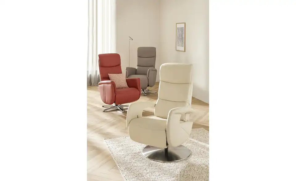 meinSofa Drehsessel Leder Franzi-L Leder