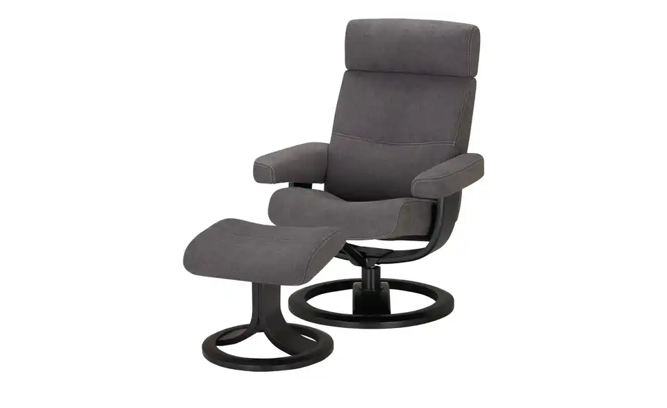 Nordic Life Sessel-Hocker-Set INC83 Flachgewebe