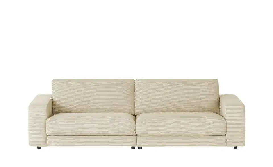 Jette Home Sofa Cord Sila BHT 250|85|107 cm, Cordstoff