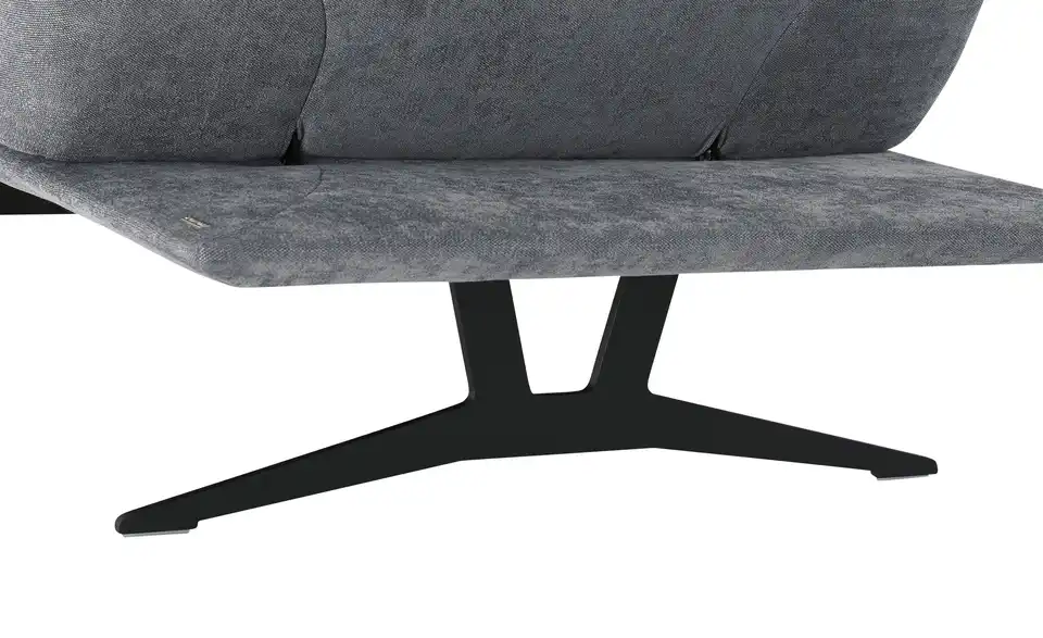 KOINOR Ecksofa aus Flachgewebe Francis BHT 284|93|159 cm, Flachgewebe