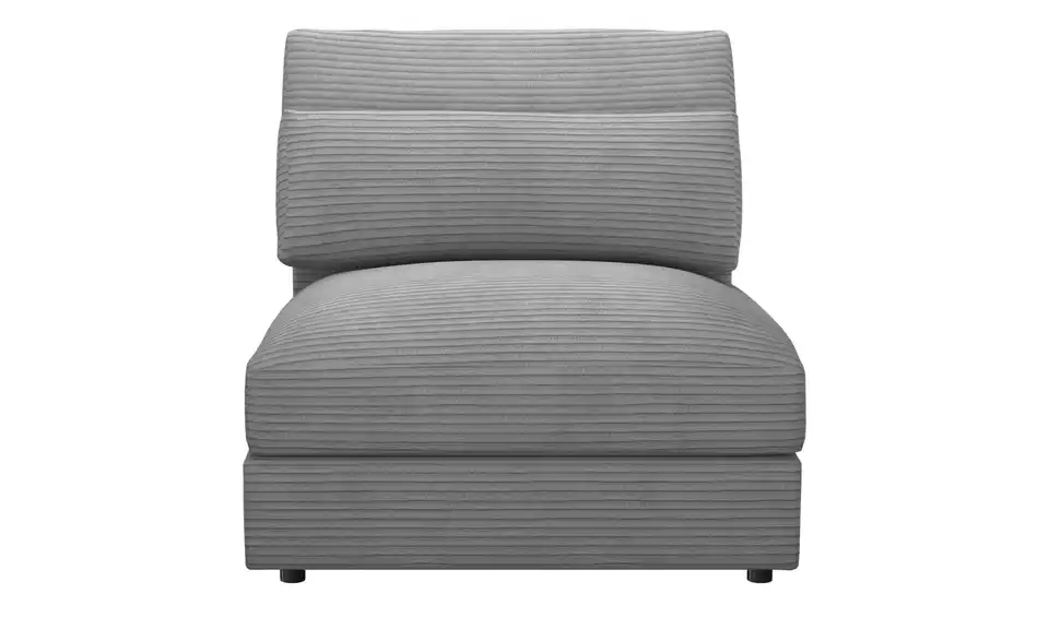 Element Einsitzer ohne Armlehne Branna BHT 90|88|120 cm, Cordstoff