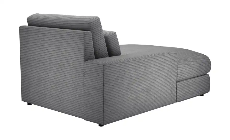 Element Ottomane Armlehne links Branna BHT 116|88|164 cm, Cordstoff