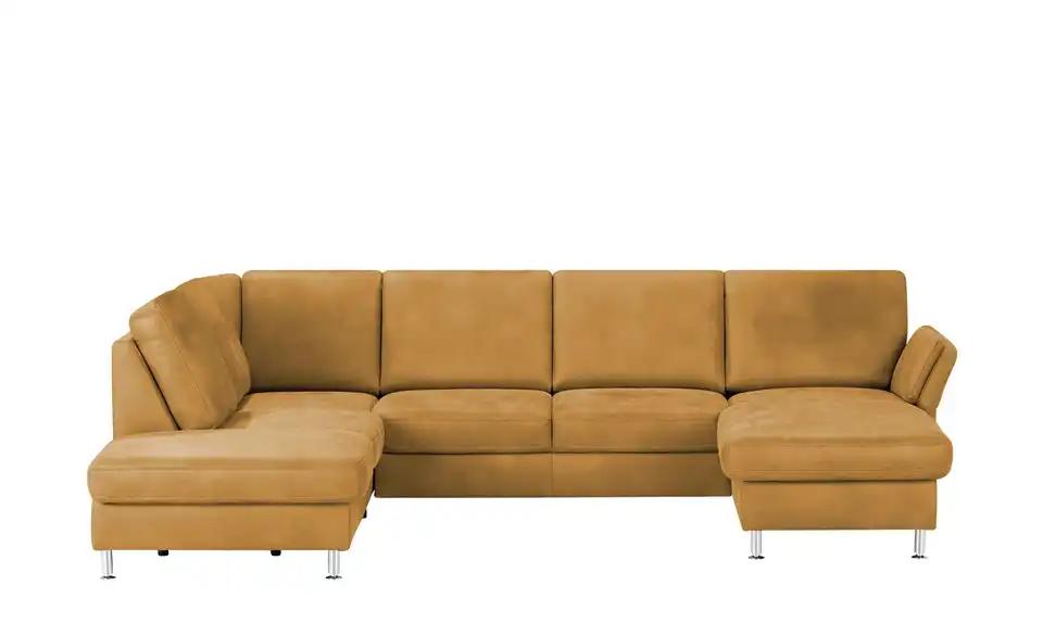 meinSofa Wohnlandschaft Veit BHT 305|90|200 cm, Leder