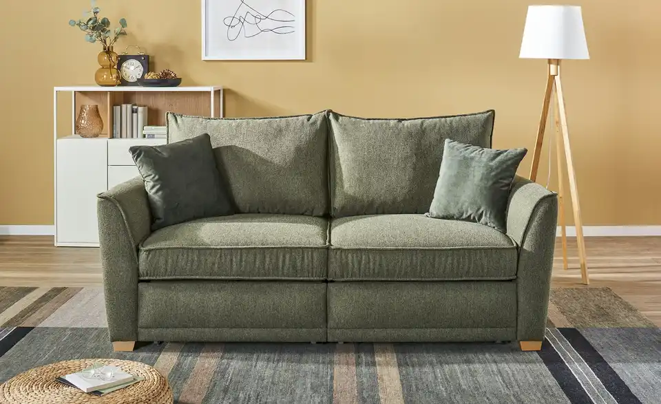 bobb Einzelsofa Polly de Luxe BHT 201|95|104 cm, Flachgewebe