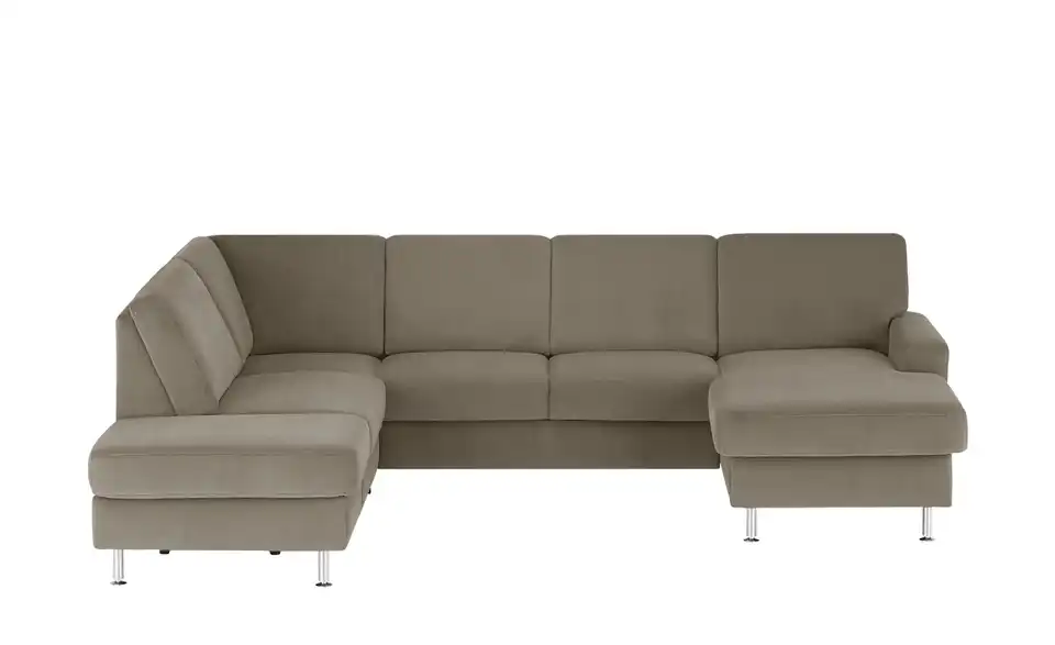 meinSofa Wohnlandschaft Mit verschiedenen Funktionen verfügbar Jana BHT 309|87|235 cm, Velours