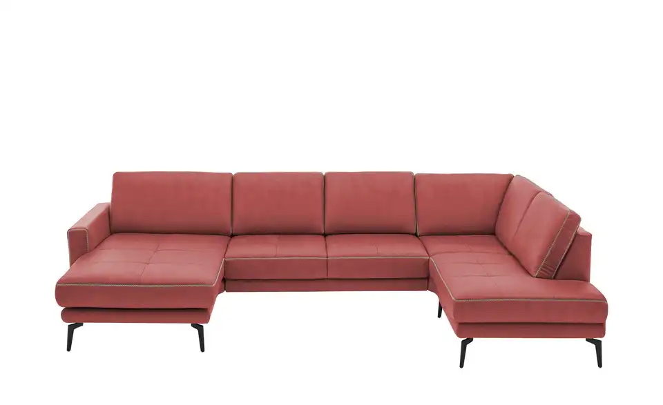 meinSofa Wohnlandschaft aus Mikrofaser Mike BHT 327|86|180 cm, Mikrofaser