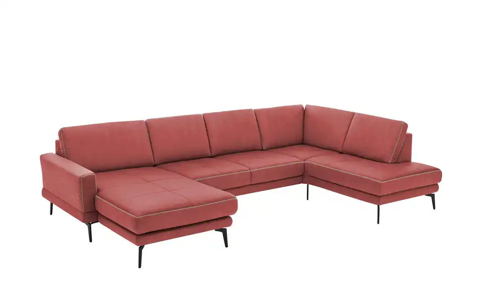 meinSofa Wohnlandschaft aus Mikrofaser Mike BHT 327|86|180 cm, Mikrofaser