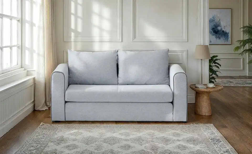 Schlafsofa Laura BHT 160|69|68 cm, Flachgewebe