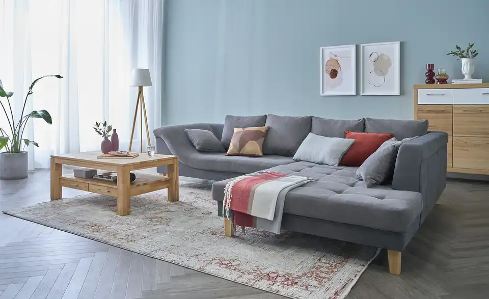 smart Ecksofa Wilma BHT 302|82|202 cm, Webstoff