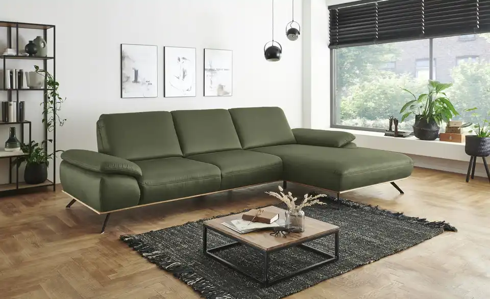 meinSofa Ecksofa Fiona BHT 322|89|187 cm, Mikrofaser