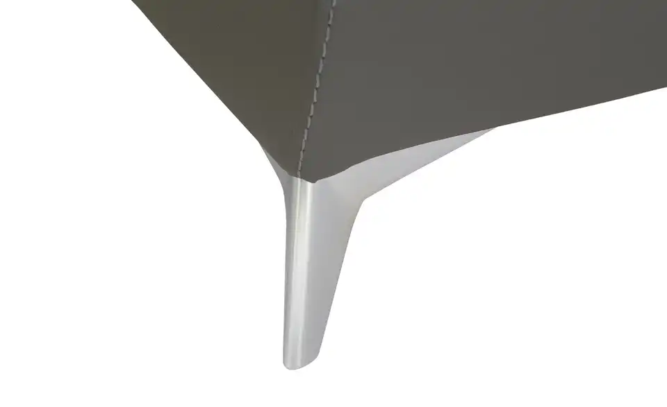 uno Leder-Ecksofa Danae klein BHT 282|78|166 cm, Leder