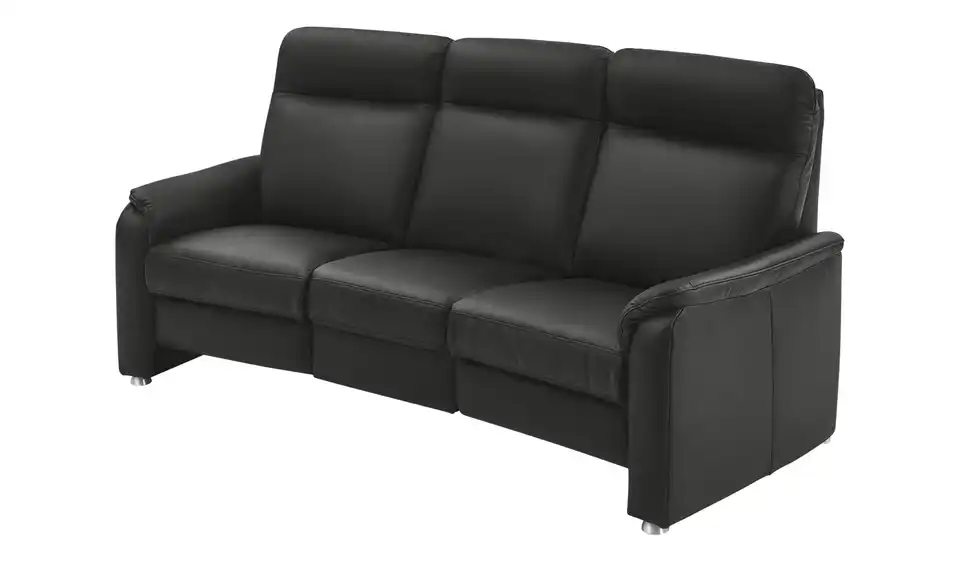 meinSofa Trapezsofa Luc BHT 218|107|103 cm, Leder