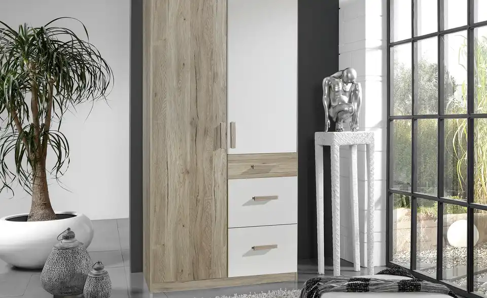 Kleiderschrank Caja BHT 90|199|58 cm