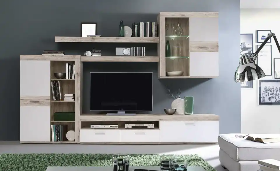 Wohnwand Marsala BHT 300|201|41 cm