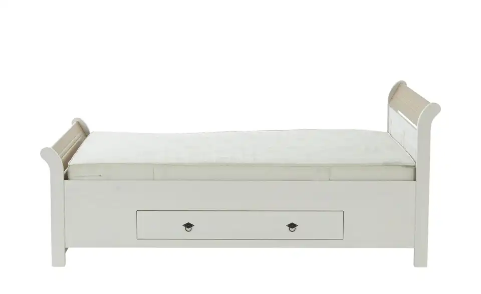 Bettgestell Massivholz Fehmarn BHL 145|90|226 cm