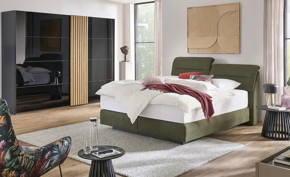 uno Schwebetürenschrank zweitürig Tina BHT 281|223|69 cm