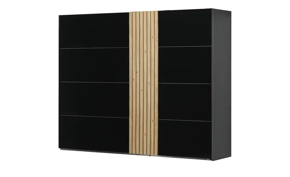 uno Schwebetürenschrank zweitürig Tina BHT 281|223|69 cm