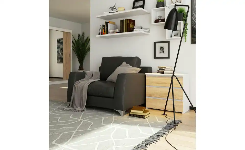 Kommode mit 3 Schubladen Carlo BHL 60|57|35 cm