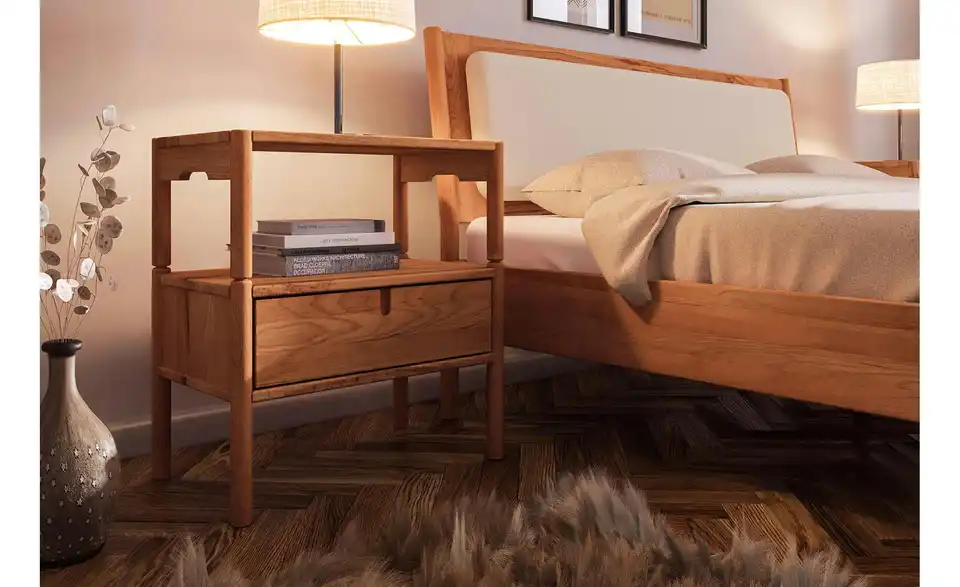 Nachttisch mit 1 Fach, 1 Schub BHL 60|64|36 cm