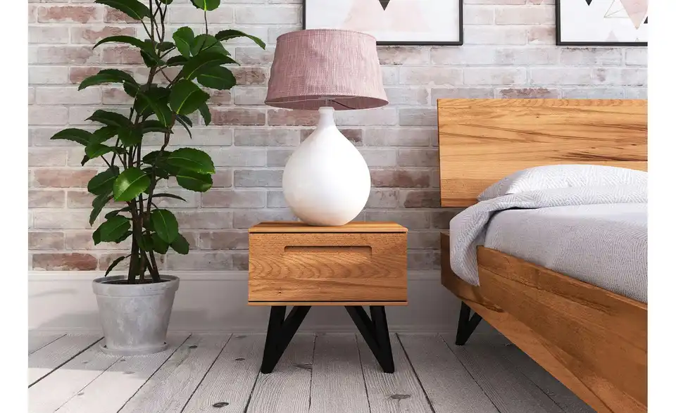 Nachttisch mit 1 Schub BHL 45|42|45 cm