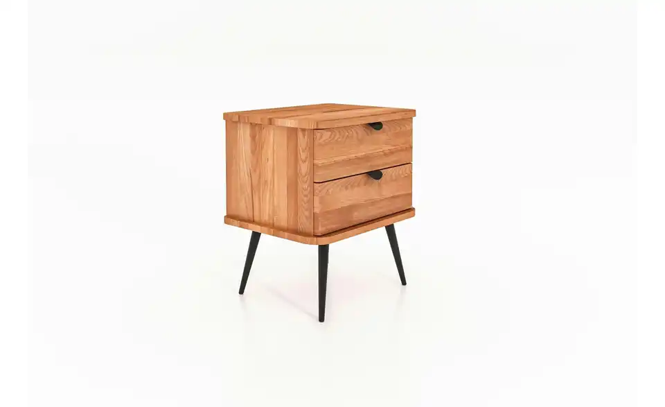 Nachttisch mit 2 Schüben BHL 50|57|41 cm
