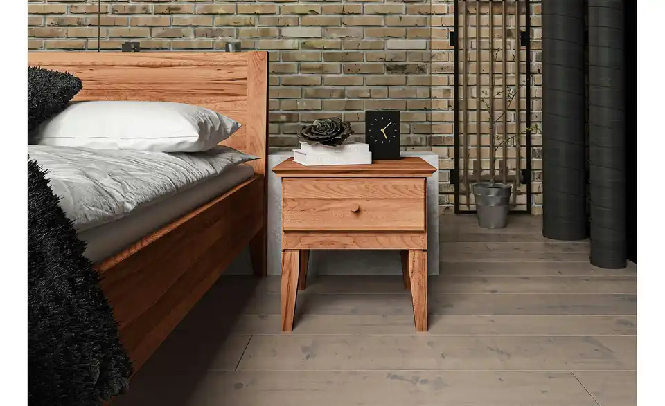 Nachttisch mit 1 Schub BHL 46|50|45 cm