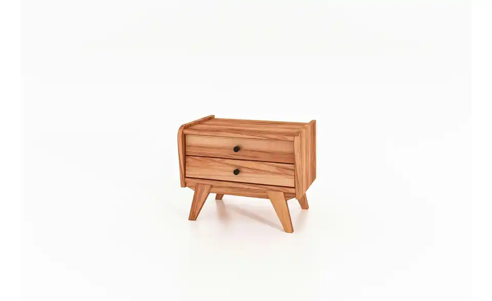 Nachttisch mit 2 Schüben BHL 55|43|39 cm